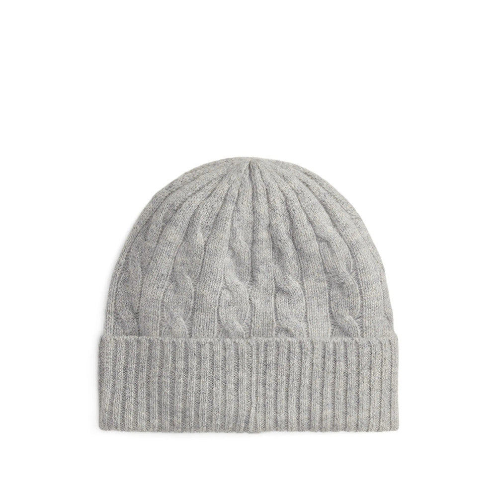 Grey Knitted Beanies Cap 2