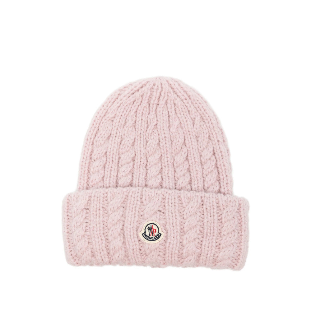 Pink Knitted Beanies Cap 1