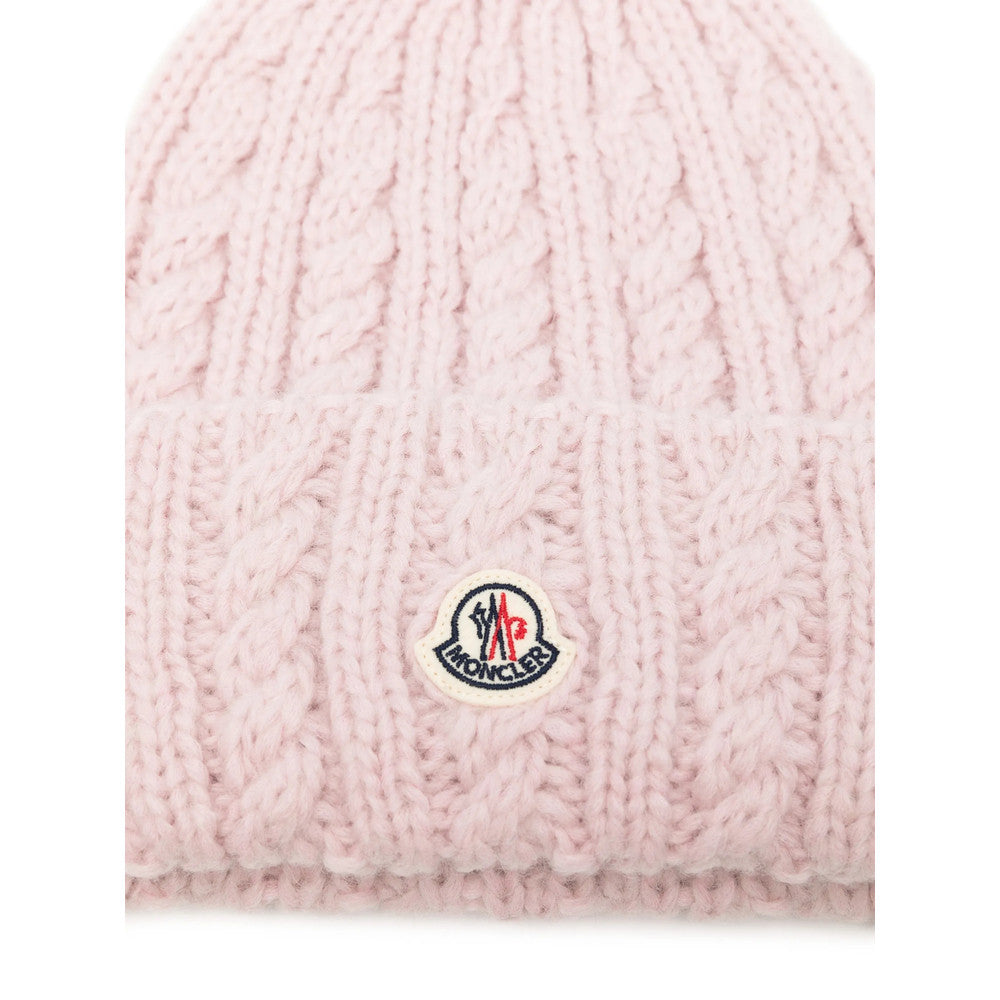 Pink Knitted Beanies Cap 3
