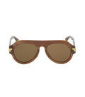 Brown Mitre Aviator Sunglasses 1