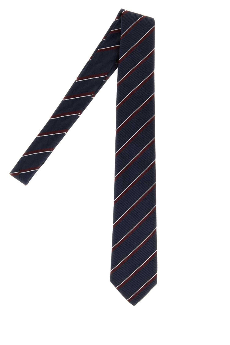 Blue Fancy Striped Tie 1