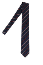 Blue Fancy Striped Tie 1