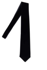 Navy Blue Solid Tie 1