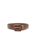 Brown Cassandre Buckle Belt 1
