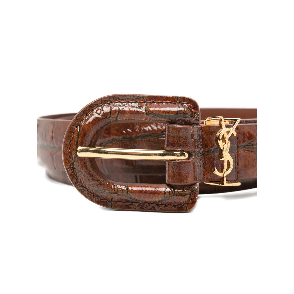 Brown Cassandre Buckle Belt 2