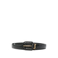 Black Cassandre Buckle Belt 1