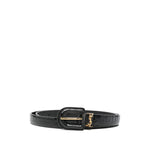 Black Cassandre Buckle Belt 1