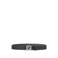 Black FF Logo Buckle Belt 1