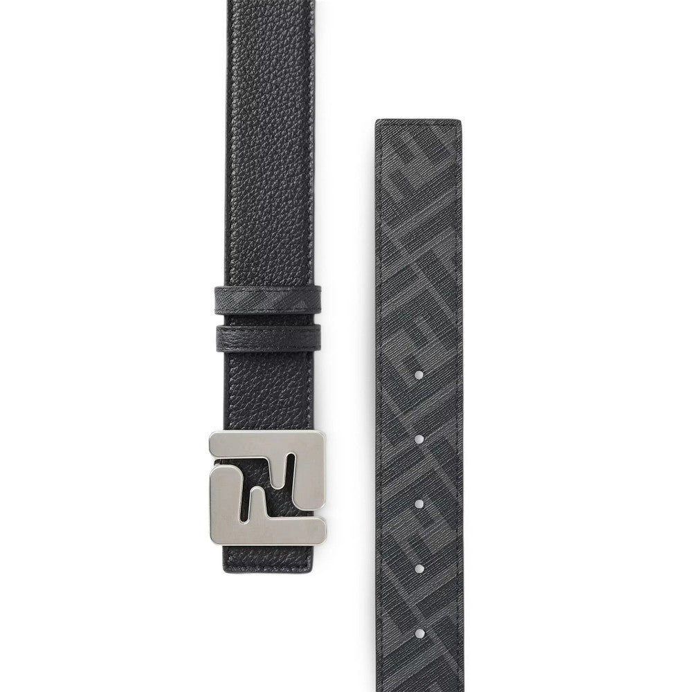 Black FF Logo Buckle Belt 3