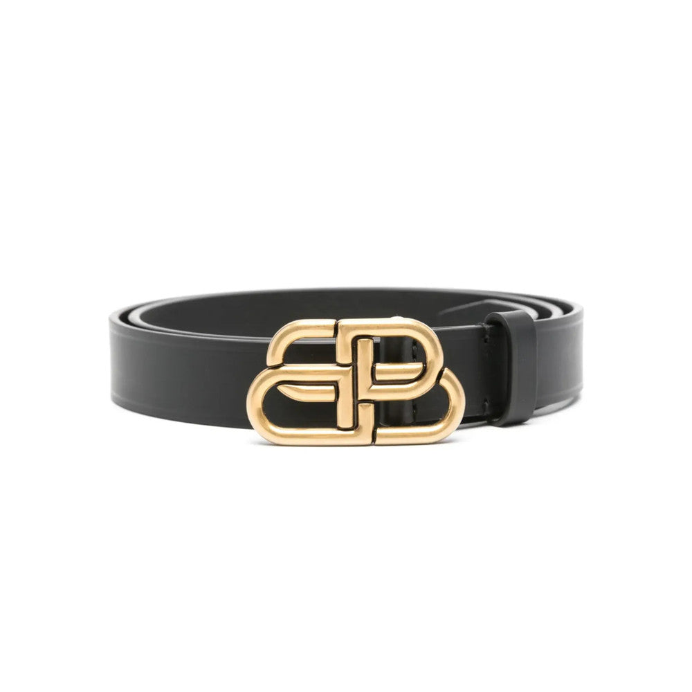 Black BB Buckle Belt 1