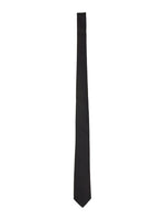 Black Silk Tie 1