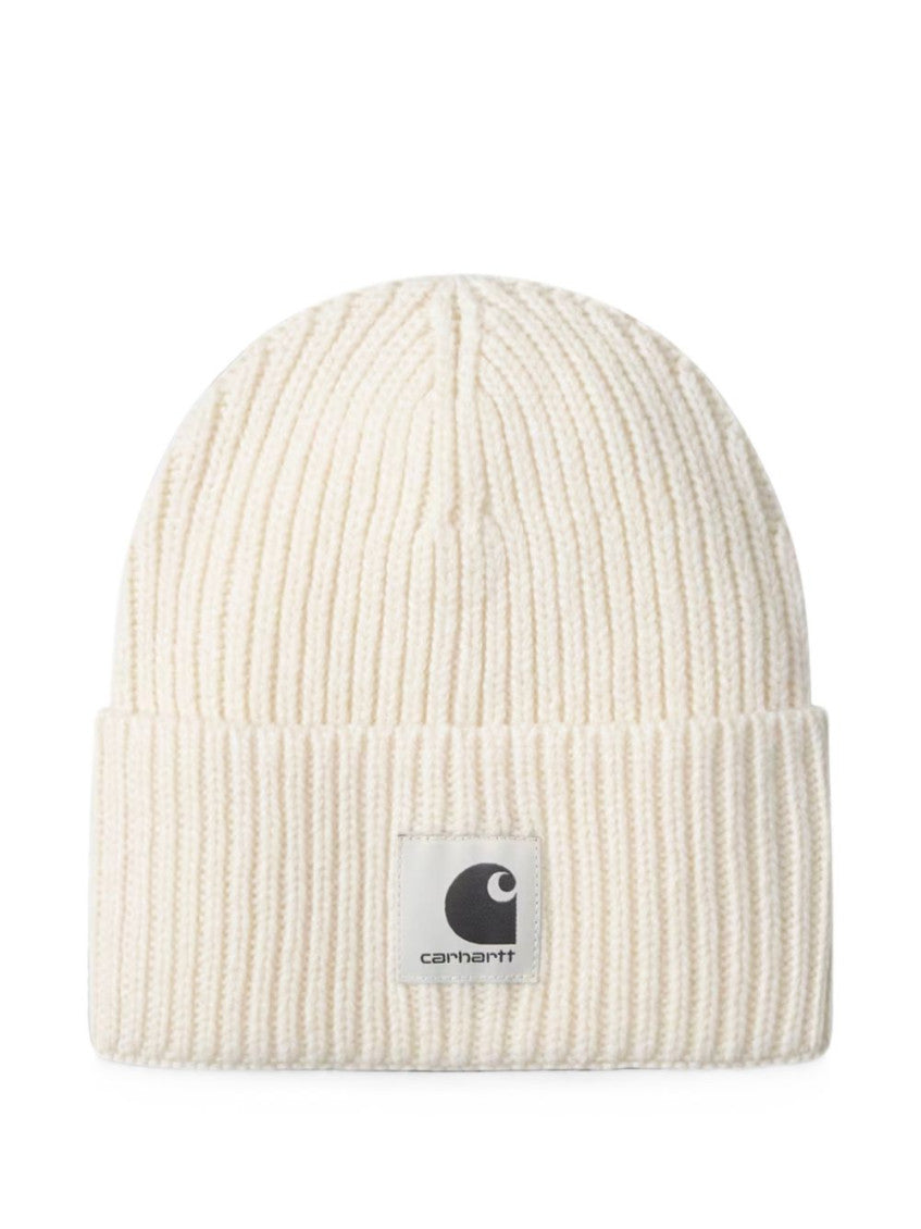 Beige Knitted Beanie Cap 1