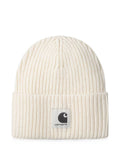 Beige Knitted Beanie Cap 1