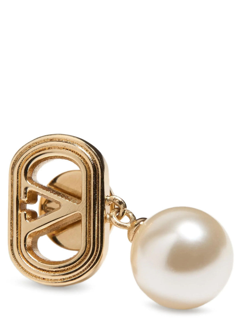 Golden Ovalette Drop Earrings 2