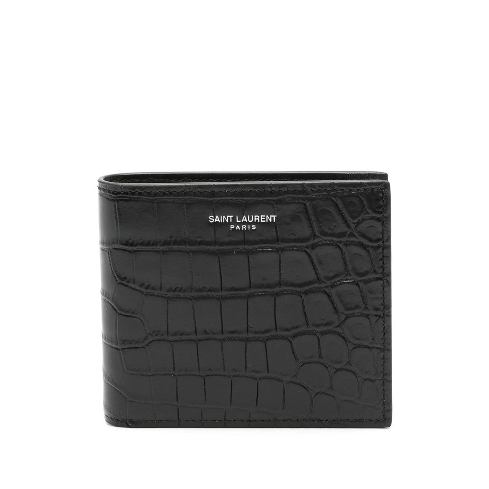 Black Logo Wallet 1