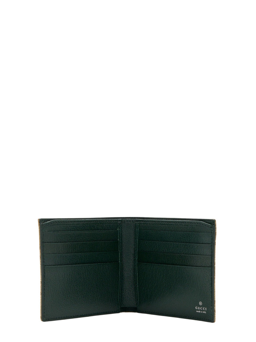 Beige GG Logo Wallet 3