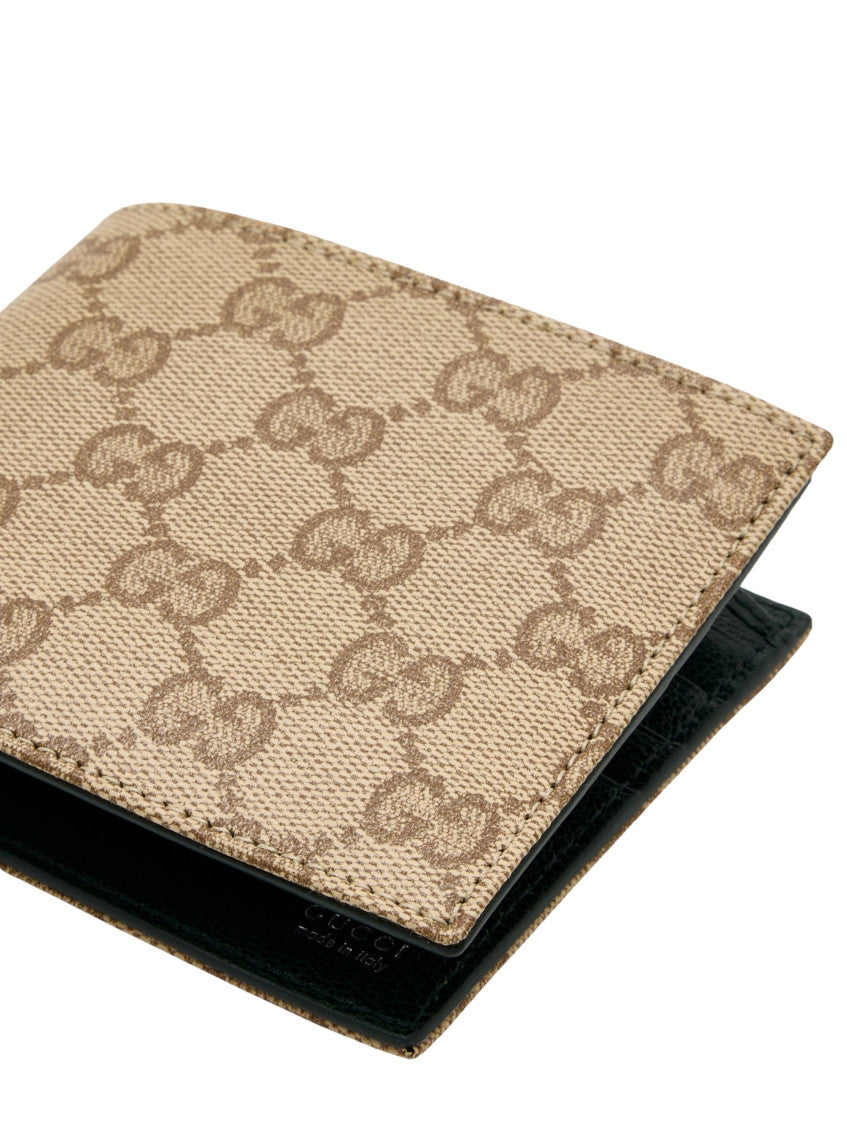 Beige GG Logo Wallet 4