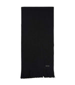 Black Logo Scarf 1