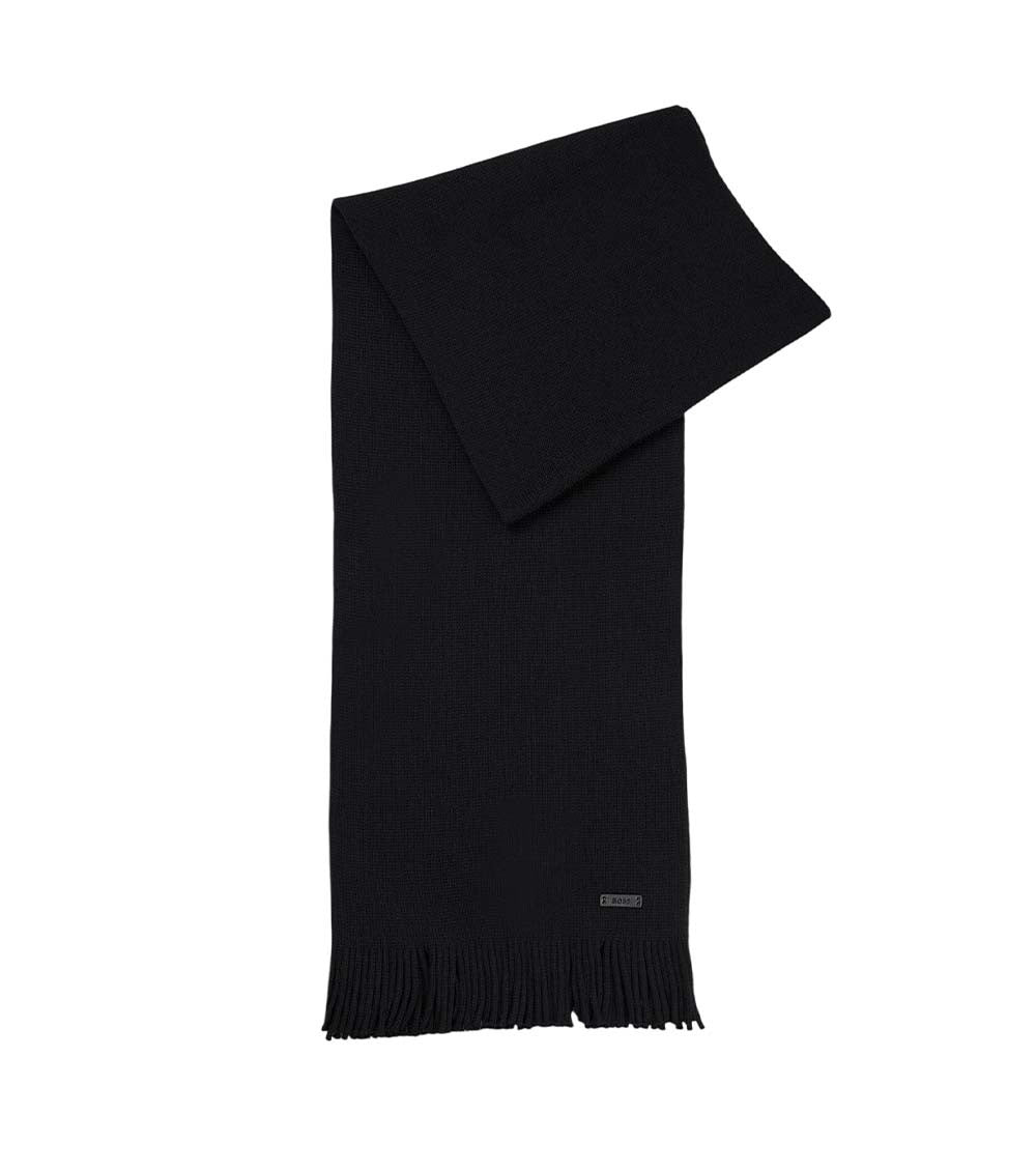 Black Logo Scarf 2
