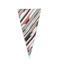 White Geometric Print Scarf 1
