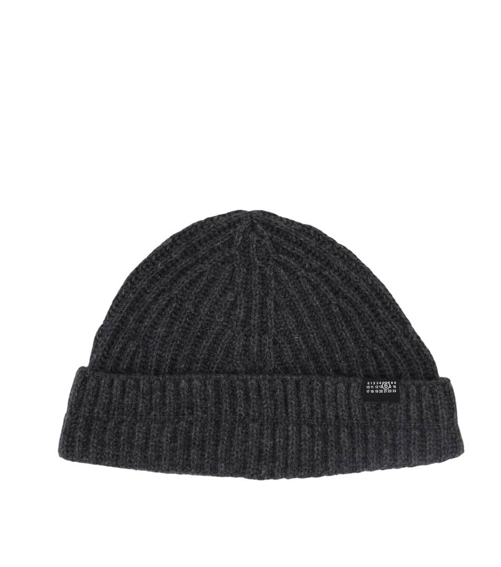 Dark Grey Logo Beanie Cap 1