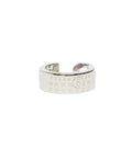 Silver Minimal Numeric Band Ring 1