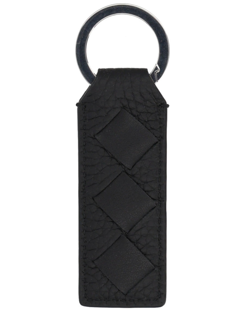 Black Intrecciato Key Holder 2