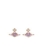 Golden Orb Stud Earrings 1