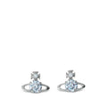 Silver Orb Stud Earrings 1
