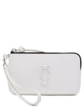 White Logo Wristlet 1