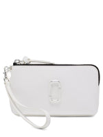 White Logo Wristlet 1
