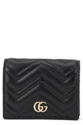 Black GG Marmont Quilted Wallet 1