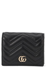 Black GG Marmont Quilted Wallet 1