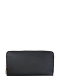 Black Textured Logo wallet 1