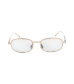 Golden Pink Oval Sunglasses 1