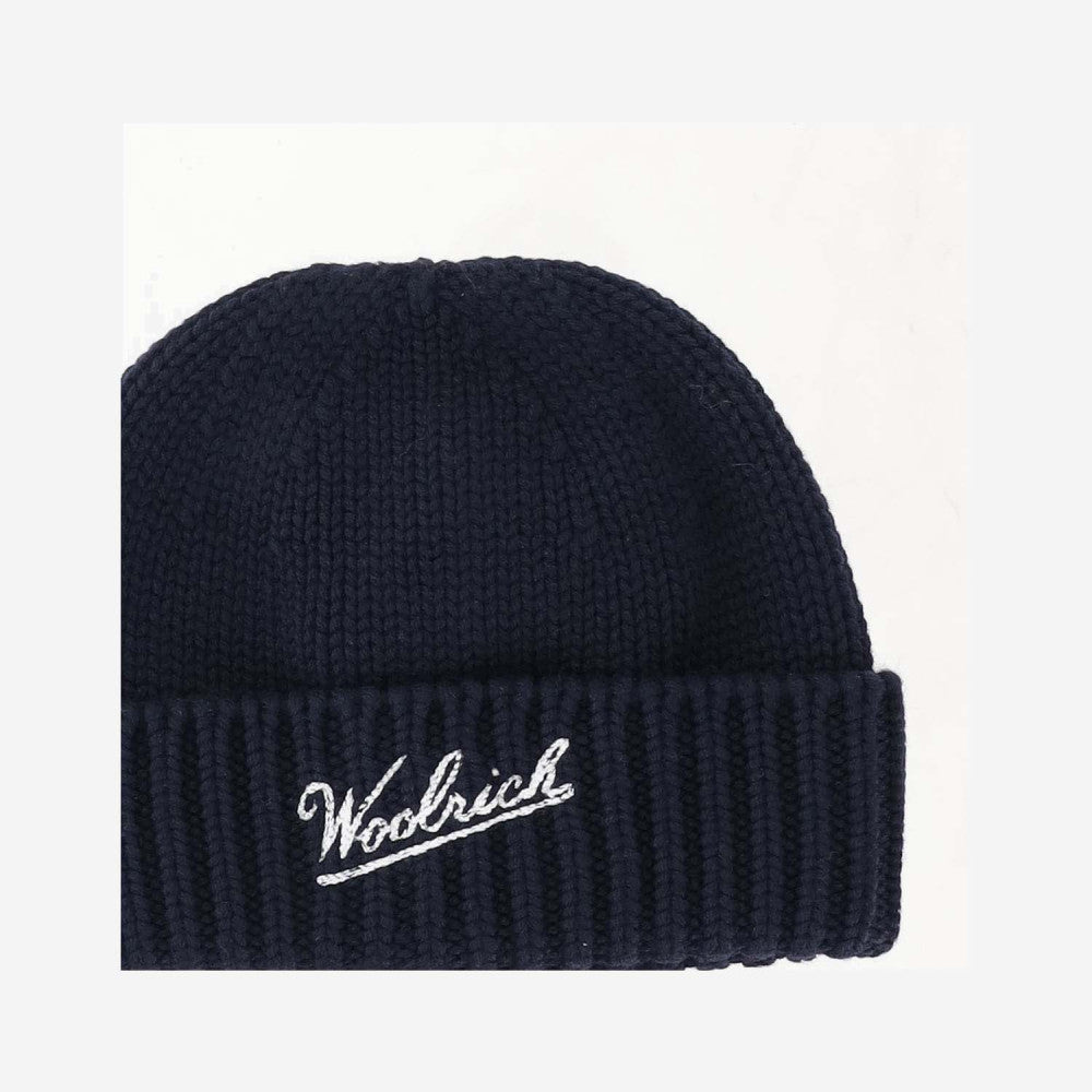 Navy Blue Logo Beanie Hat 3