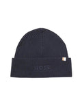 Dark Blue Logo Beanie Cap 1
