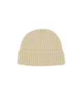 Off White Knitted Beanies Cap 1