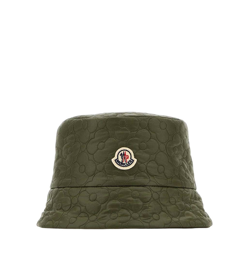 Green Reversible Floral Bucket Hat 1