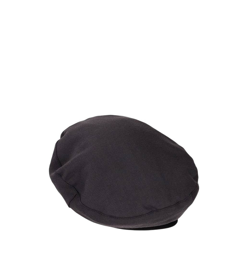 Black Solid Beret Hat 3