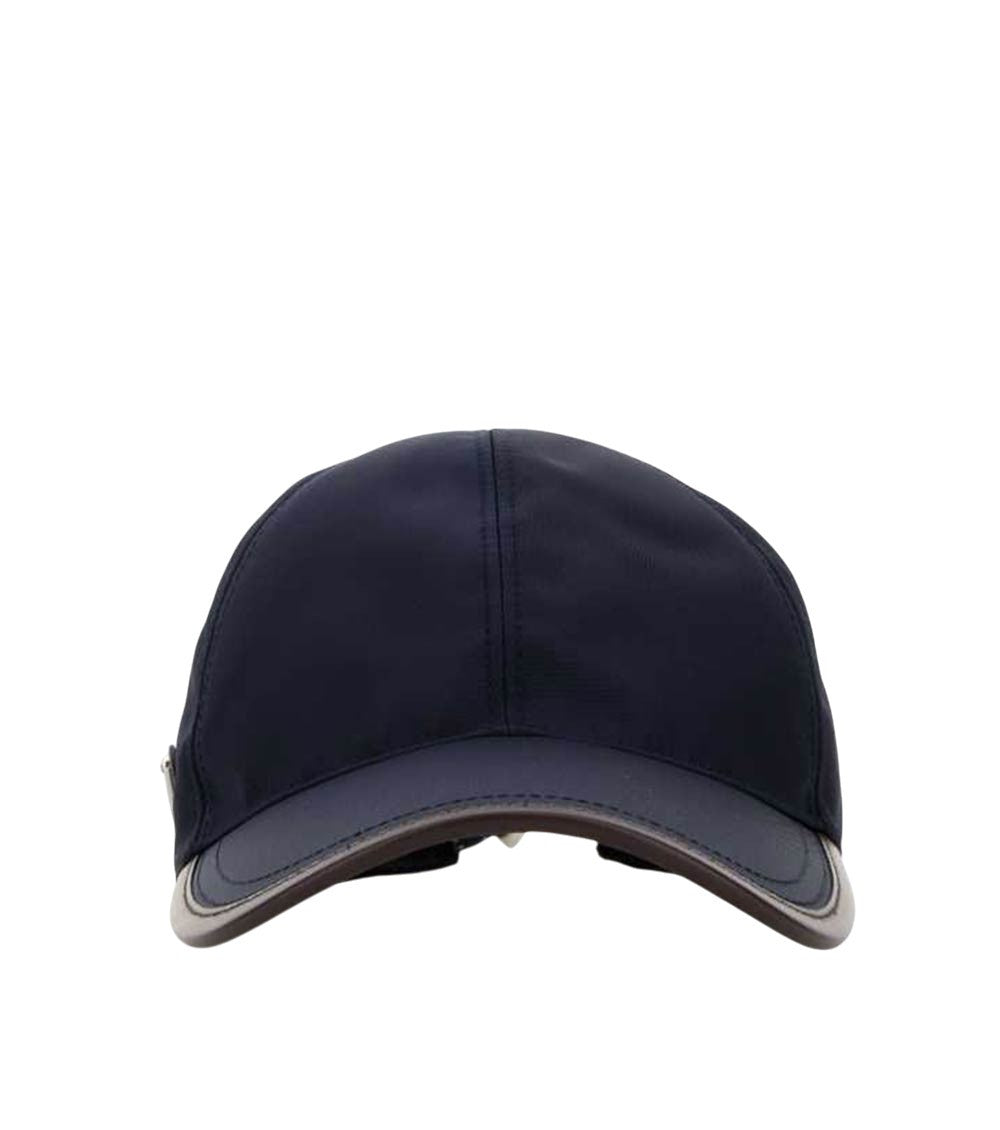 Navy Blue Solid Baseball Cap 1