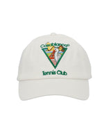 White Graphic Logo  Baseball Cap 1