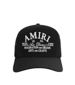 Black Graphic Baseball Cap 1