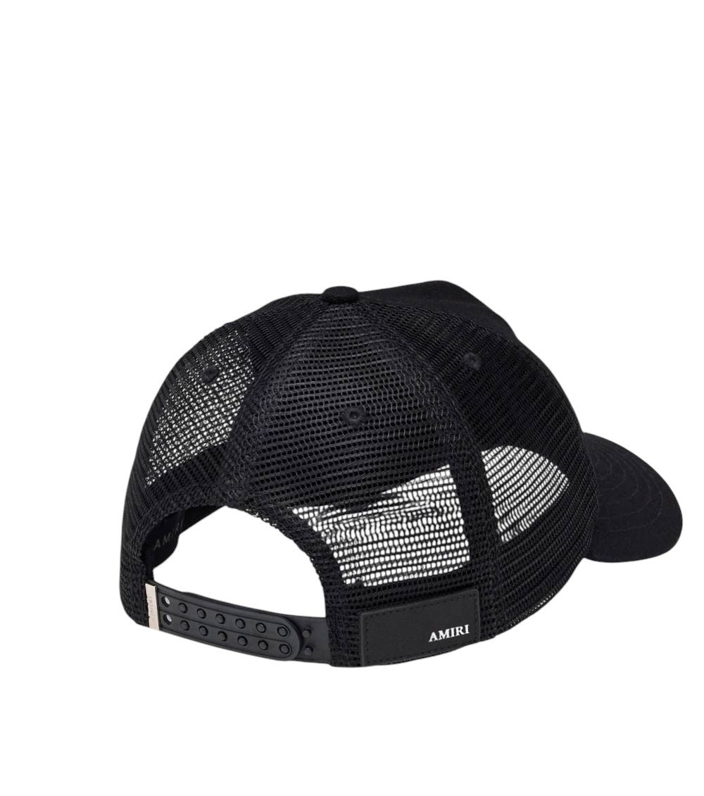 Black Graphic Baseball Cap 3