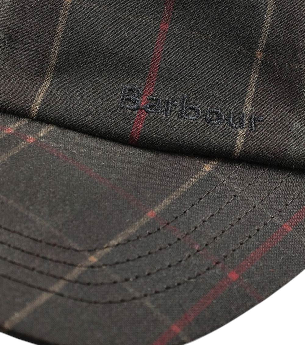 Dark Brown Checks Baseball Cap 3