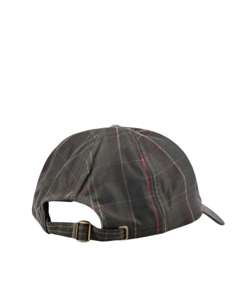 Dark Brown Checks Baseball Cap 4