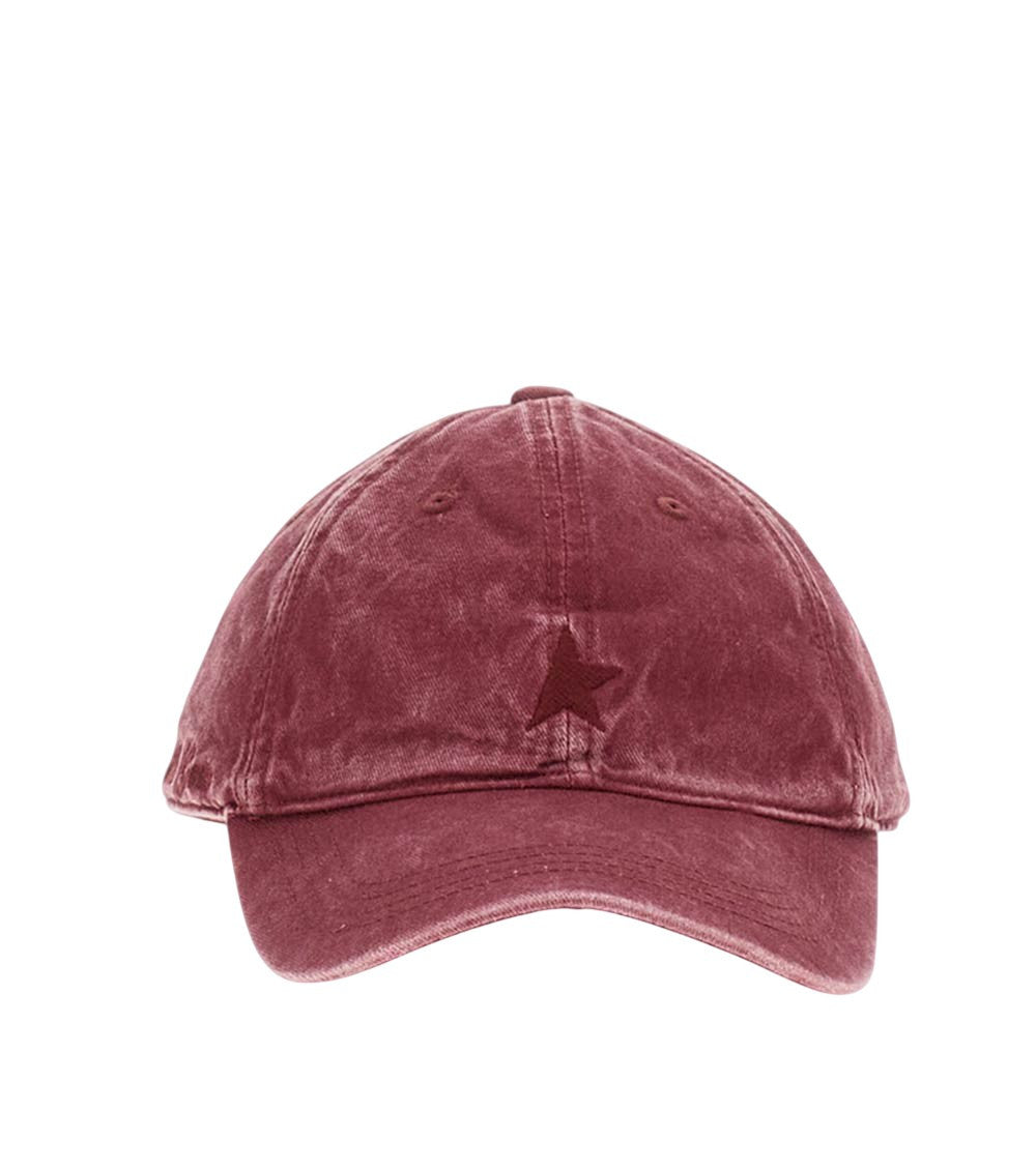Red Solid Baseball Cap 3
