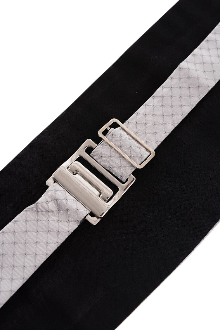 Grey Pleated Belt 3