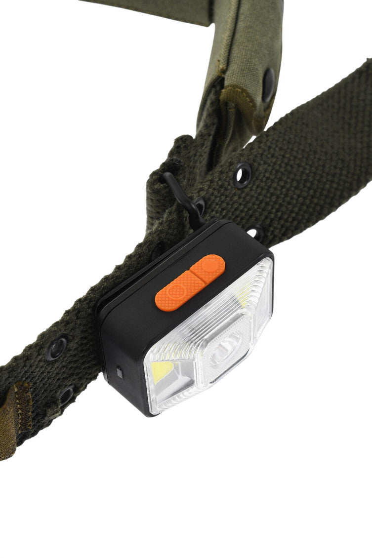 Dark Green Utility Textured Belt 3