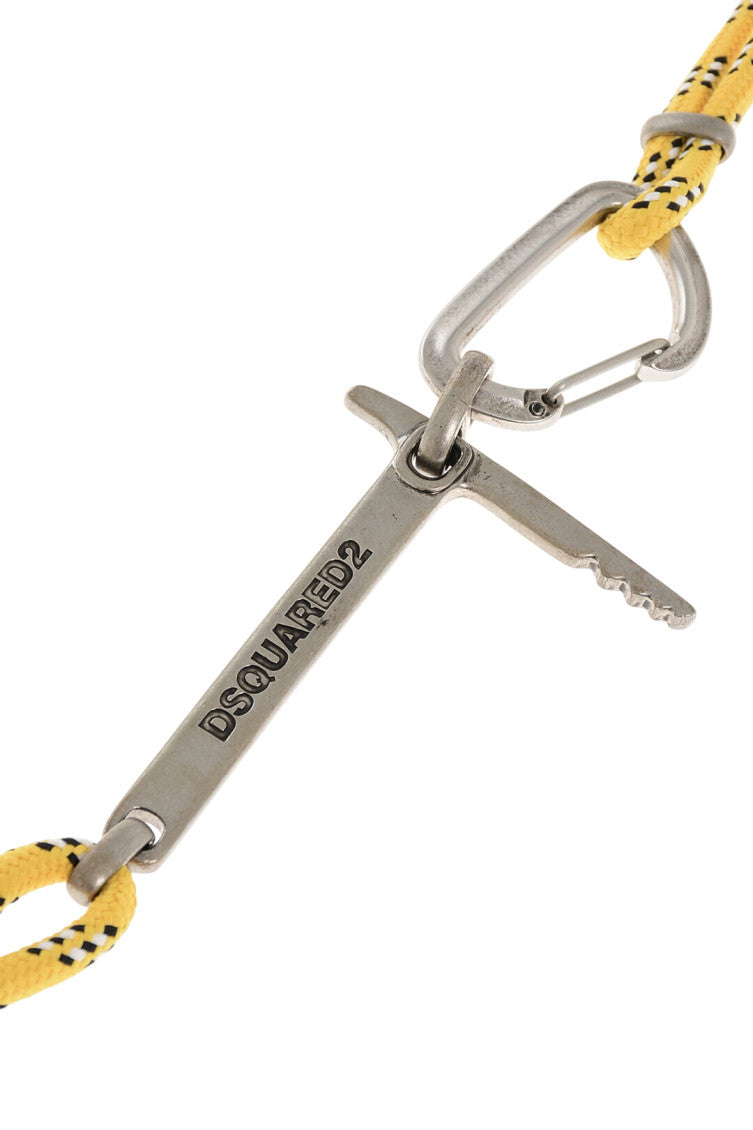 Yellow Solid Rope Belt 3